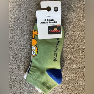 BRAND NEW 2-Pack Garfield Socks